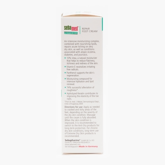 Cremă dermatologică pentru picioare Extreme Dry 10% uree 100ml