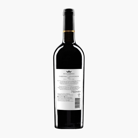 Vin roșu sec Cabernet Sauvignon, 14%, 750ml