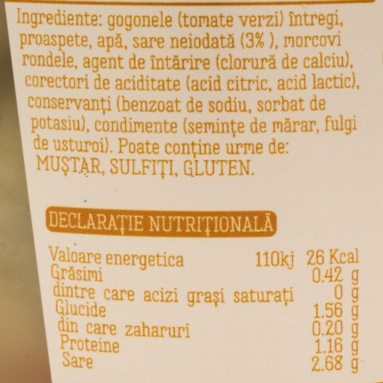 Gogonele murate 800g