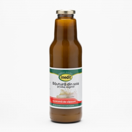 Băutură din soia cu aromă de căpșuni 0.75l