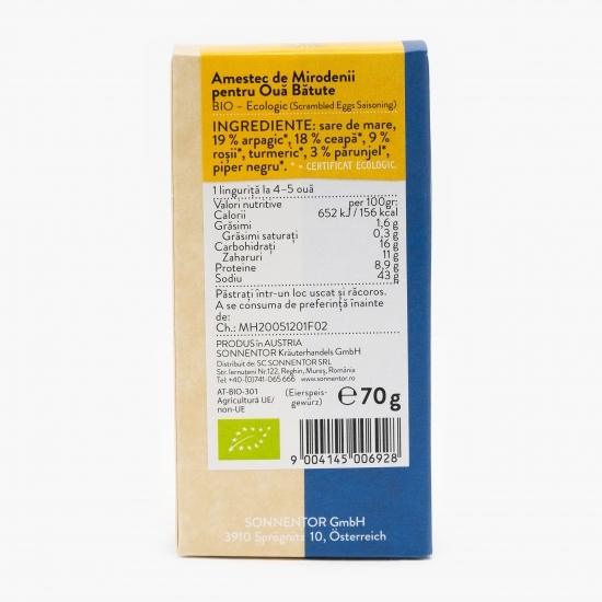 Condiment amestec eco pentru ouă bătute 70g