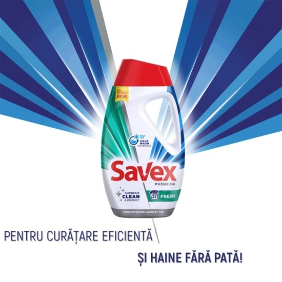 Detergent de rufe lichid Premium Fresh, 80 spălări, 3.6l