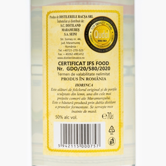 Horincă de prune 50% alc. 0.7l