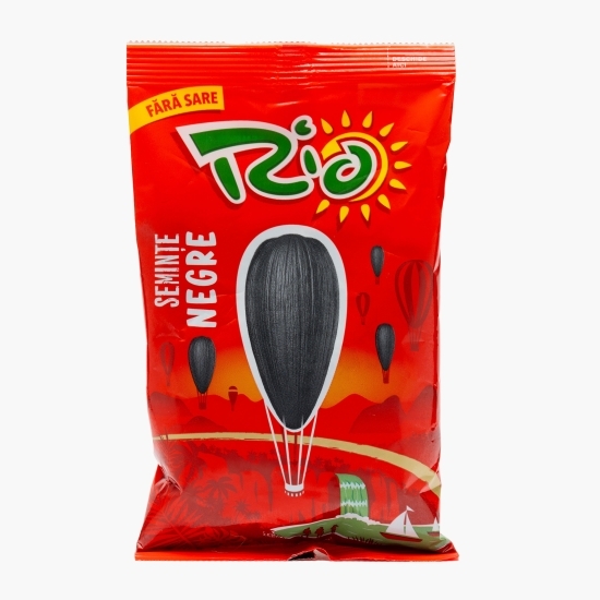 Semințe floarea-soarelui negre fără sare 100g