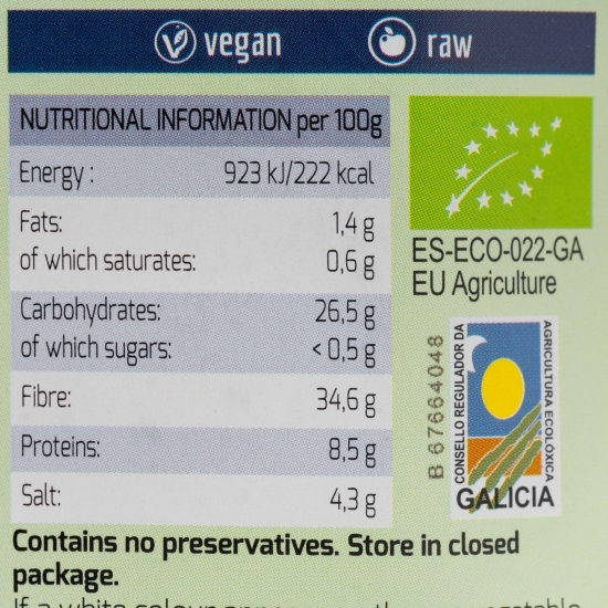 Alge marine Sea Spaghetti eco, 50g