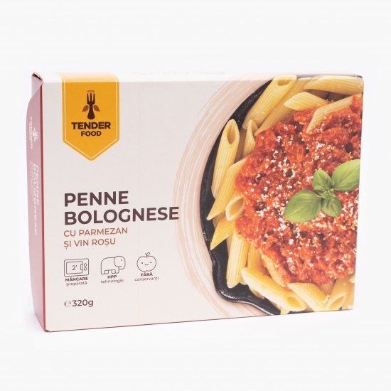 Penne Bolognese cu parmezan și vin 320g