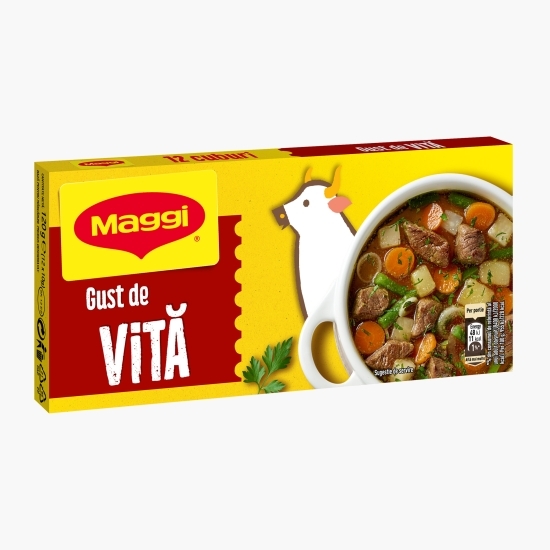 Bază pentru mâncăruri Cuburi cu gust de vită 120g