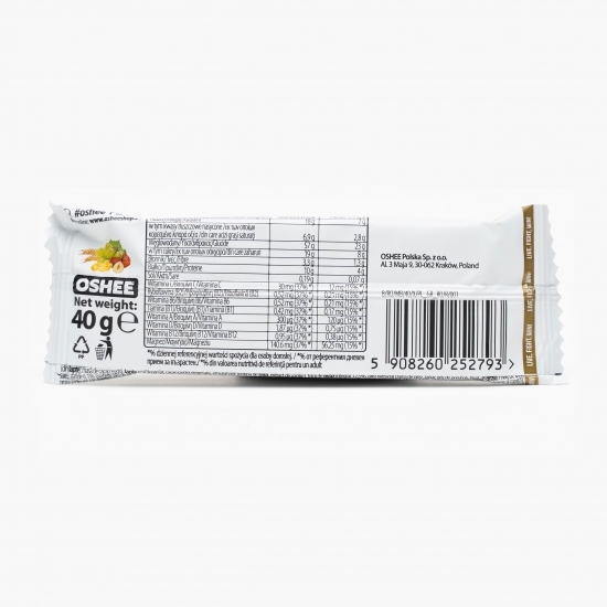 Baton musli cu stafide și alune 40g