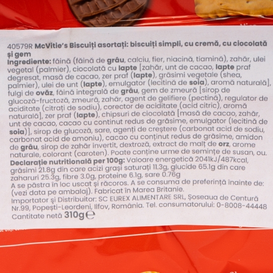 Biscuiți asortați Family Circle 310g