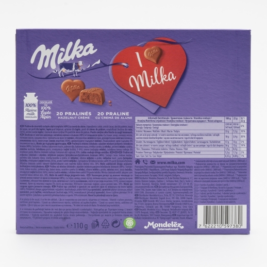Praline cu cremă de alune 110g
