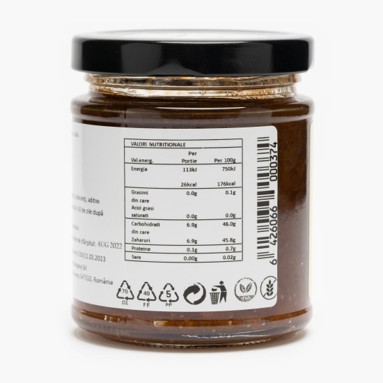 Gem de rabarbăr cu ghimbir 190g