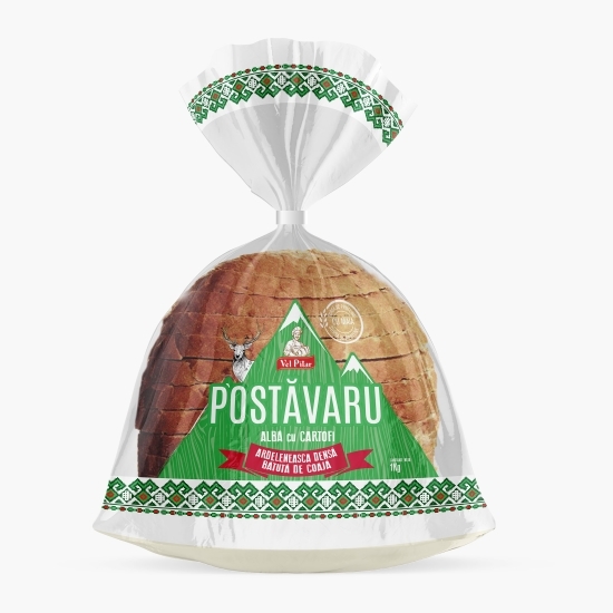 Pâine albă cu cartofi, feliată, 1kg