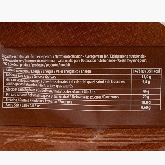 Cozonac însiropat cu nuci și cacao 550g