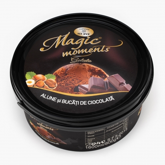 Tort de înghețată cu ciocolată și alune 800g