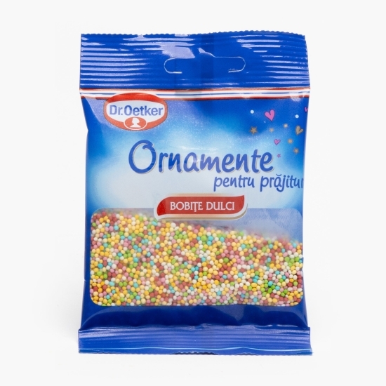 Ornamente pentru prăjituri bobițe dulci 30g