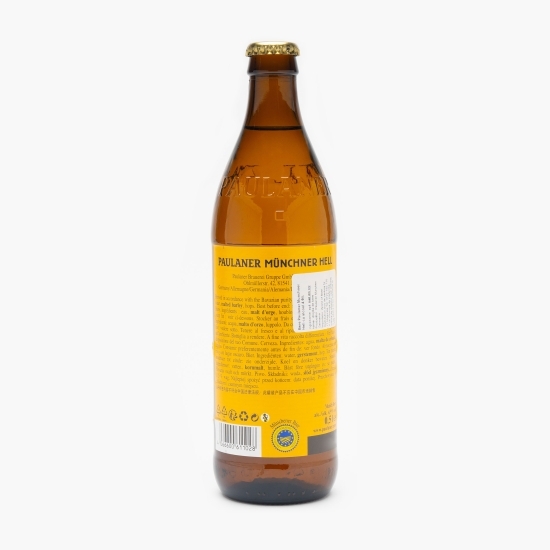 Bere blondă Münchner Hell sticlă 0.5l