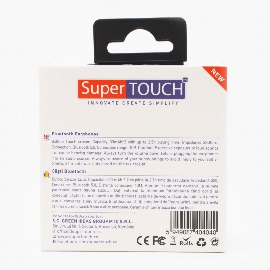 Cască bluetooth stereo TWS STH-4040