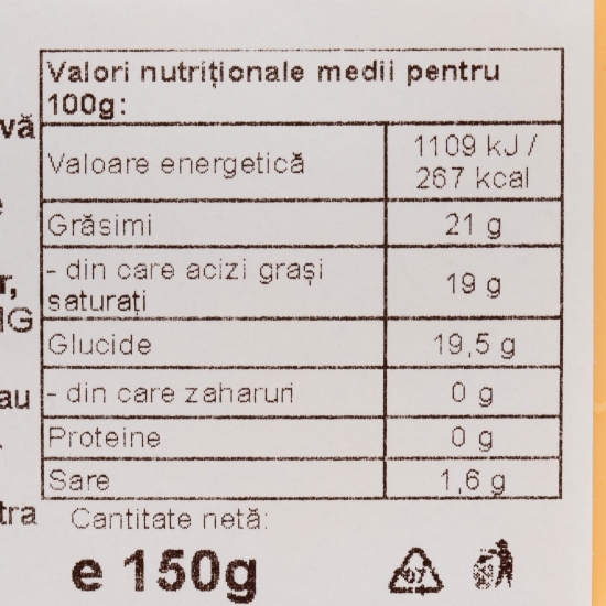 Felii vegetale cu aromă de cheddar 150g
