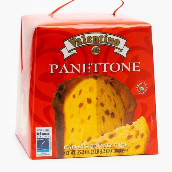 Panettone tradițional cu stafide și fructe uscate 1000g