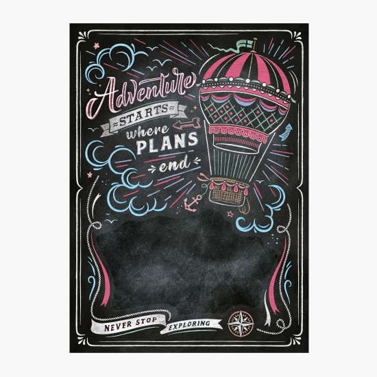 Puzzle Blackboard Never stop exploring 1000 piese 10+ ani