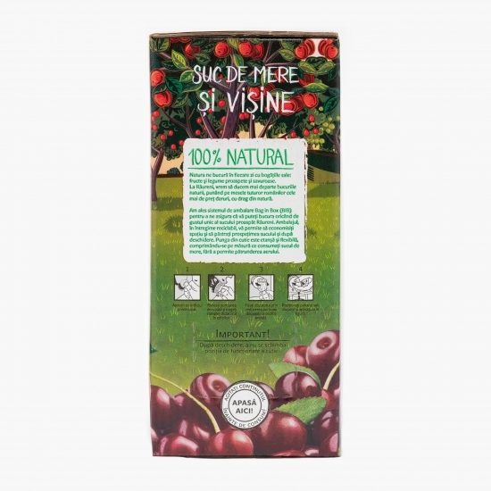 Suc de mere și vișine 3l