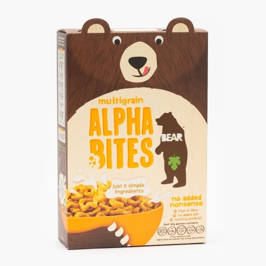 Multicereale Alphabites fără zaharuri rafinate 350g