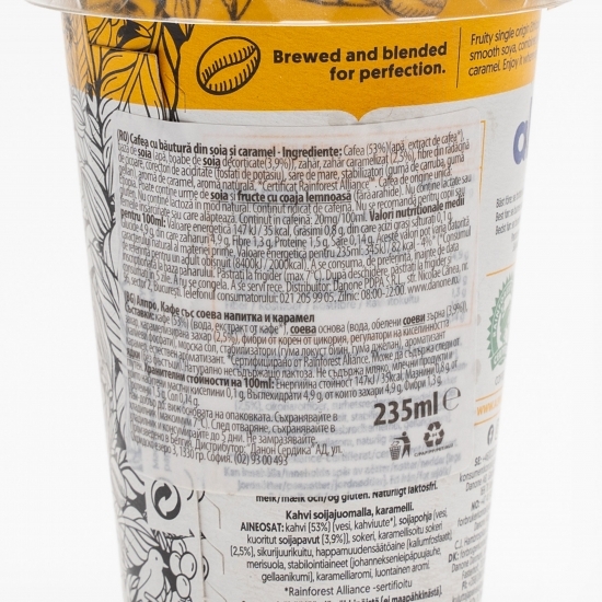 Cafea cu băutură  din soia cu aromă caramel 235ml