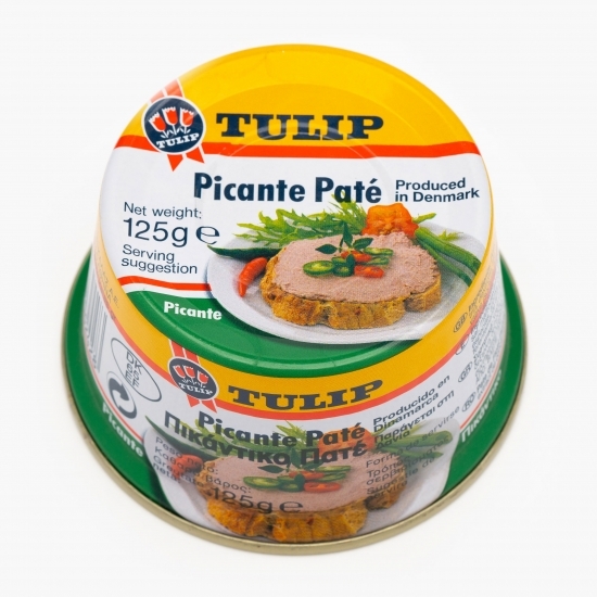Pate de ficat picant 125g
