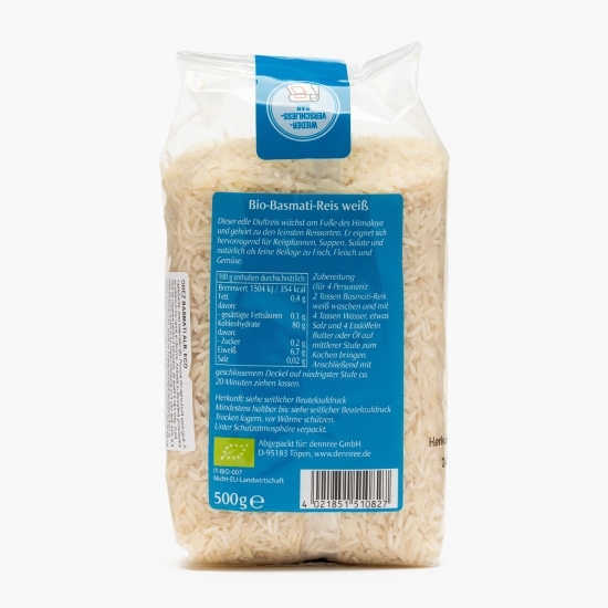 Orez basmati alb eco, 500g