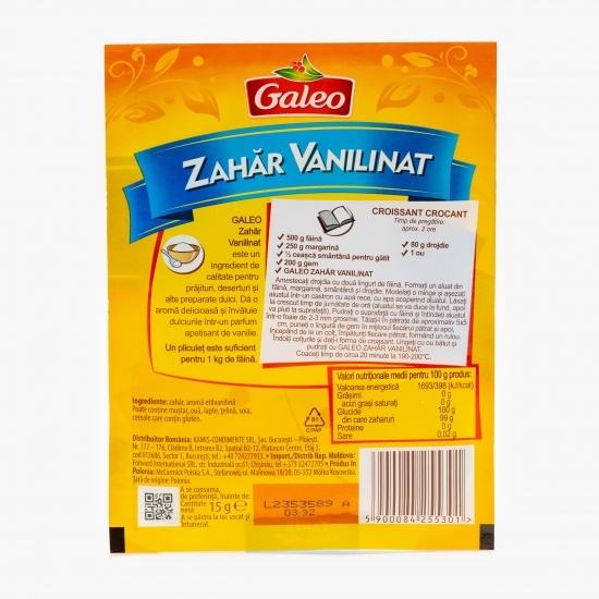 Zahăr vanilinat 15g