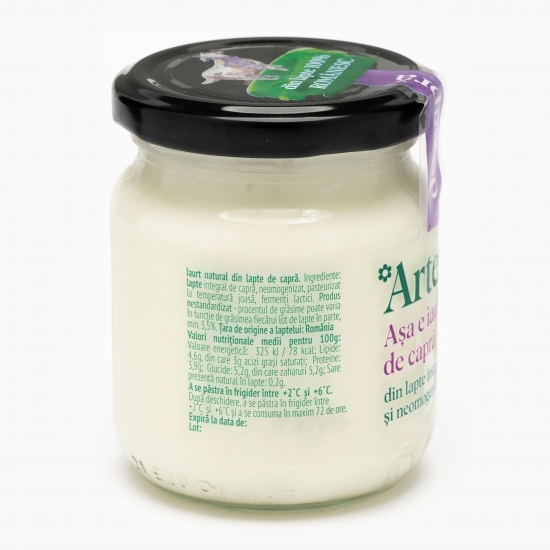 Iaurt natural din lapte de capră 200g
