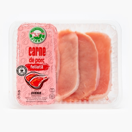 Cotlet de porc fără os, feliat 400g