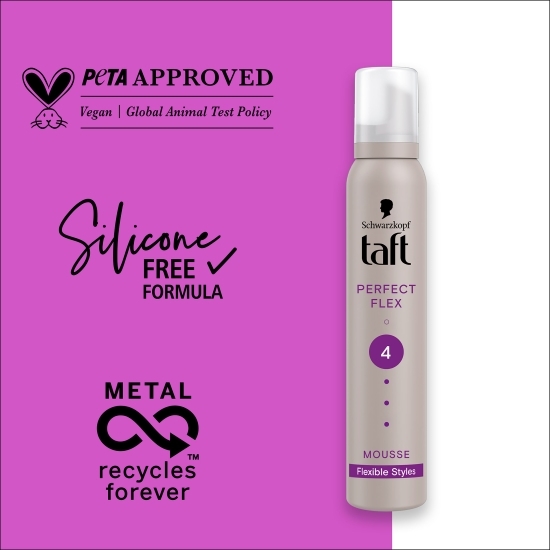 Spumă Perfect Flex (4) pentru păr 200ml