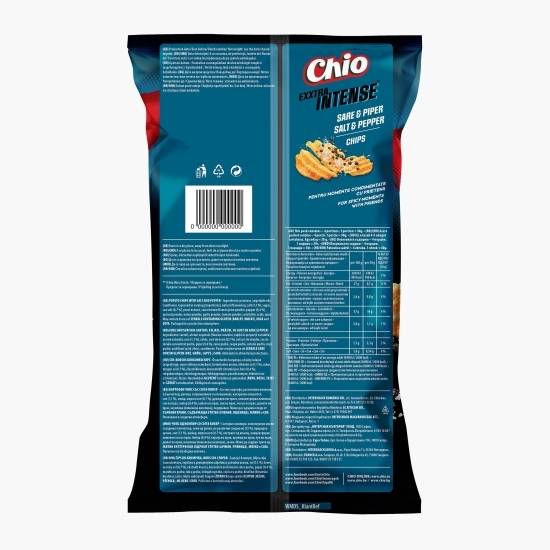 Chipsuri cu gust de sare și piper, Intense 125g