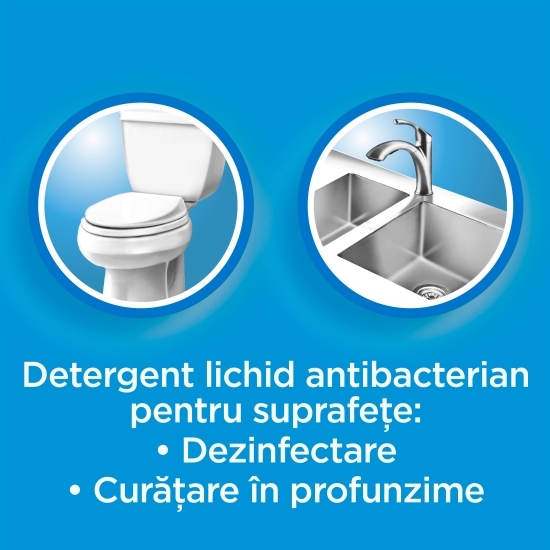 Dezinfectant fără clor multisuprafețe 1l