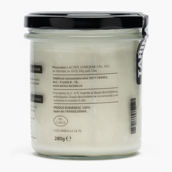 Smântână din lapte de bivoliță 35% grăsime 280g