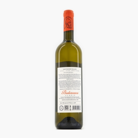 Vin alb demisec Sauvignon Blanc, 13%, 0.75l