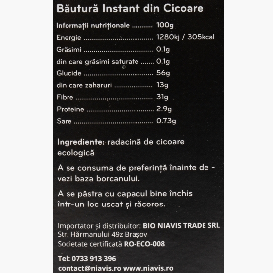 Băutură instant din cicoare ecologică 100g