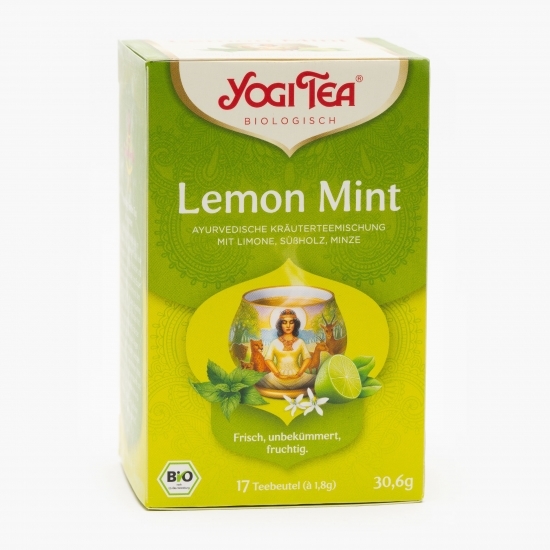 Ceai eco lime, lemn dulce și mentă 17 plicuri