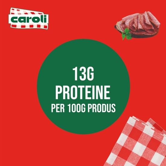 Salam cu șuncă extra feliat 100g