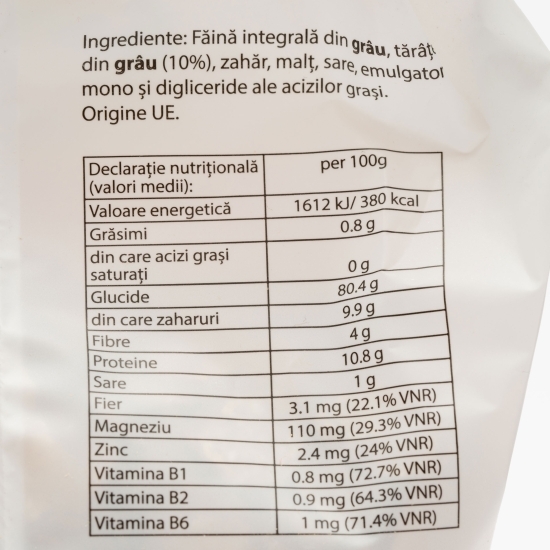 Fulgi de grâu cu tărâțe 300g