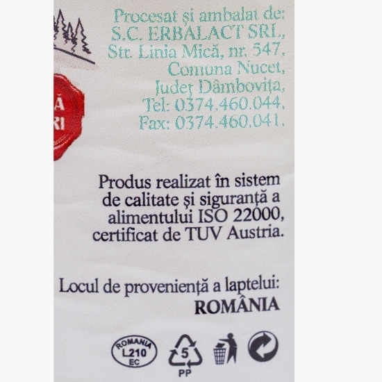 Brânză proaspătă de vaci 1% grăsime 500g