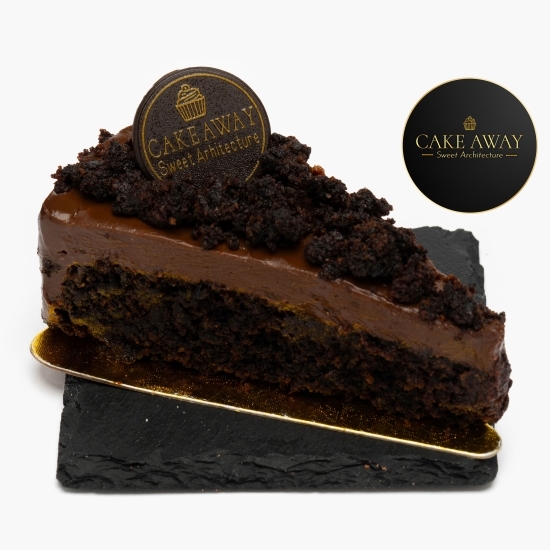 Tort vegan cu ciocolată și banane, fără gluten 130g