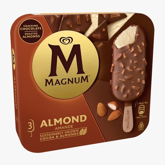 Înghețată cu migdale 3x100ml
