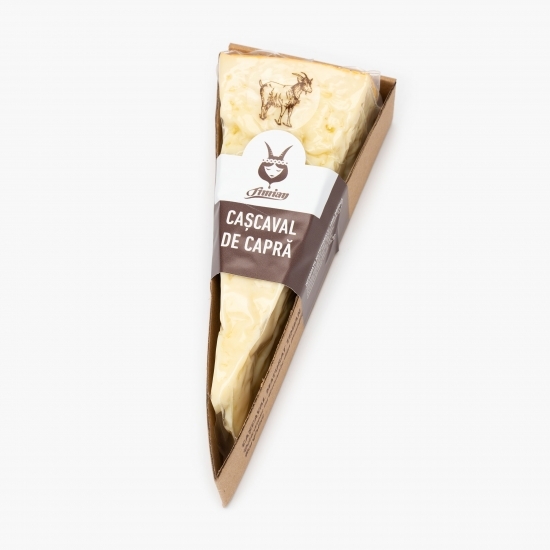 Cașcaval maturat din lapte de capră, simplu 210g