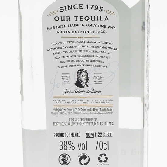 Tequila Silver 38% alc. 0.7l