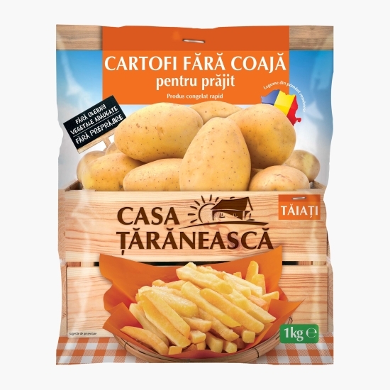 Cartofi fără coajă tăiați 1kg