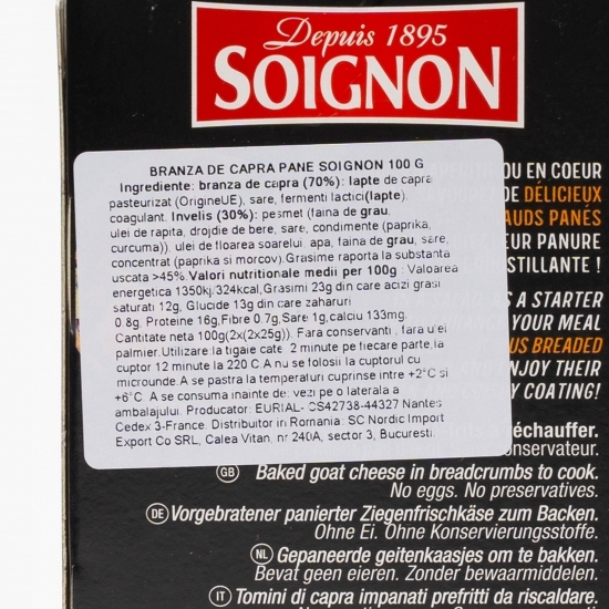 Brânză de capră pane 100g