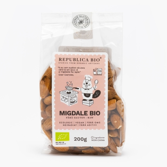 Migdale ecologice, fără gluten 200g
