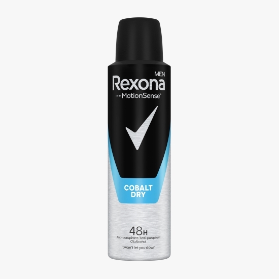 Antiperspirant spray pentru bărbați Cobalt Dry 150ml